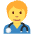 Health Worker Emoji from Twemoji Set