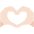 Heart Hands Light Skin Tone Emoji from Twemoji Set