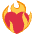 Heart On Fire Emoji from Twemoji Set