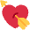 Heart With Arrow Emoji from Twemoji Set