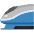 High Speed Train Emoji from Twemoji Set