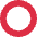 Hollow Red Circle Emoji from Twemoji Set