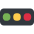 Horizontal Traffic Light Emoji from Twemoji Set