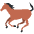 Horse Emoji from Twemoji Set