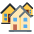 Houses Emoji from Twemoji Set
