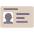 Identification Card Emoji from Twemoji Set