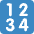 Input Numbers Emoji from Twemoji Set