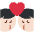 Kiss Man Man Light Skin Tone Emoji from Twemoji Set
