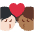 Kiss Person Person Light Skin Tone Medium Dark Skin Tone Emoji from Twemoji Set