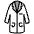 Lab Coat Emoji from OpenMoji Set