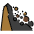Landslide Emoji from OpenMoji Set