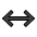 Left Right Arrow Emoji from OpenMoji Set