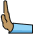 Leftwards Pushing Hand Medium Skin Tone Emoji from OpenMoji Set