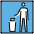 Litter In Bin Sign Emoji from OpenMoji Set