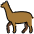Llama Emoji from OpenMoji Set
