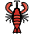 Lobster Emoji from OpenMoji Emoji Set