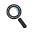 Magnifying Glass Tilted Left Emoji from OpenMoji Set