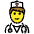 Male Doctor Emoji from OpenMoji Set