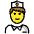 Male Nurse Emoji from OpenMoji Set