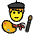 Man Artist Emoji from OpenMoji Set