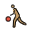 Man Bouncing Ball Medium Skin Tone Emoji from OpenMoji Set