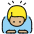 Man Bowing Medium Light Skin Tone Emoji from OpenMoji Set