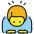Man Bowing Emoji from OpenMoji Set