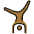 Man Cartwheeling Medium Dark Skin Tone Emoji from OpenMoji Set
