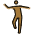 Man Dancing Medium Dark Skin Tone Emoji from OpenMoji Set