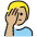 Man Facepalming Medium Light Skin Tone Emoji from OpenMoji Set