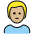 Man Frowning Medium Light Skin Tone Emoji from OpenMoji Set