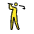 Man Golfing Emoji from OpenMoji Set