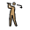 Man Golfing Medium Skin Tone Emoji from OpenMoji Set