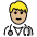 Man Health Worker Medium Light Skin Tone Emoji from OpenMoji Set