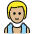 Man In Steamy Room Medium Light Skin Tone Emoji from OpenMoji Set