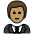 Man In Tuxedo Medium Skin Tone Emoji from OpenMoji Set