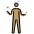 Man Juggling Medium Skin Tone Emoji from OpenMoji Set