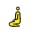 Man Kneeling Emoji from OpenMoji Set