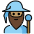 Man Mage Medium Skin Tone Emoji from OpenMoji Set