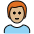 Man Medium Light Skin Tone Red Hair Emoji from OpenMoji Set