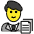Man Office Worker Emoji from OpenMoji Set