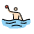 Man Playing Water Polo Light Skin Tone Emoji from OpenMoji Set