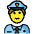 Man Police Officer Emoji from OpenMoji Set
