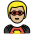 Man Superhero Medium Light Skin Tone Emoji from OpenMoji Set