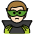 Man Supervillain Light Skin Tone Emoji from OpenMoji Set