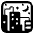 Night With Stars High Contrast Emoji from Fluent Emoji High Contrast Set