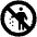 No Littering High Contrast Emoji from Fluent Emoji High Contrast Set