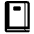 Notebook High Contrast Emoji from Fluent Emoji High Contrast Set
