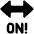 On! Arrow High Contrast Emoji from Fluent Emoji High Contrast Set