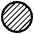 Orange Circle High Contrast Emoji from Fluent Emoji High Contrast Set